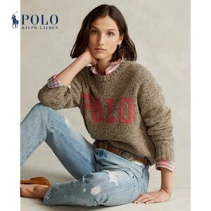 Polo Ralph Lauren/ Logo Crewneck Sweater/ Size S